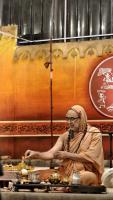 Shri Shiva Pujana by HH Swamiji; Picture courtesy Shri Jaikishan Kandlur